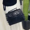 Axelväskor annmouler designer kvinnor handväska liten storlek tygväska punk stil stub mjuk pu läder crossbody lapptäcke pursecatlin_fashion_bags