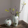 Vaser Jingdezhen Hydroponic Ceramics Small Vase Set Living Room Creative Flower Arrangement Floral Home Accessories