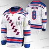 NY Rangers 31 Igor Shesterkin Hockey Jersey New York 16 Vincent Trocheck Ryan Lindgren Adam Fox Mika ZibaneJad Artemi Panarin K'andre Miller Chris Kreider Will Cuylle