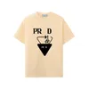 Hommes Femmes Designers T-shirts T-shirts en vrac Marque de mode P Chemises Chemise décontractée pour homme Luxurys Vêtements Street Polos Shorts Vêtements d'été PR-12