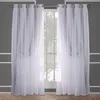 Pink Blackout Curtains for Living Room Curtain Bedroom Backdrop Gray Thermal Insulated Girls Windows Treatments White Sheer 240109