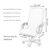 ML-Größen Büro-Stretch-Spandex-Stuhlbezüge, schmutzabweisender Computersitz-Stuhlbezug, abnehmbare Schonbezüge für Bürositzstühle 240108
