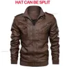 2024 KB chaquetas de cuero para hombre, chaqueta informal de otoño para motocicleta de PU, abrigos de cuero para motorista, ropa de marca, talla europea