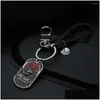 Portachiavi Cordini Portachiavi Gioco per PC Metro Exodus 2033 Portachiavi Dog Tag Ciondolo Portachiavi Uomo Auto Portachiavi in metallo Regali di fascino per Ki Dhbcc