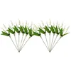 Decorative Flowers 12 Pcs Light House Decorations For Home Lily Of The Valley Stems Artificial