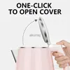Electric Kettles Joyoung F626 Electric Kettle 1.5L 304 Stainless Steel Water Heating Pot 1800W Fast Boiling Auto Power Off Samovar Home Appliance YQ240109
