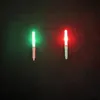 10pclot RedGreen Electric Lightstick Lampada a LED Light Sticks Galleggiante da pesca Accessorio Funziona con batteria CR425 A580 240108