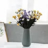 Planters Pots Ceramic Vase Flower Pot Flower Basket Flower Vase Decoration Nordic Home Decoration Simple Pure-Color Classical Decorative Torked YQ240109