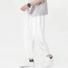 Pantaloni da uomo Abito urbano coreano per uomo Tubo dritto sciolto elastico solido Colo Society Abito Pantaloni formali da ufficio da uomo