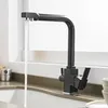 Kitchen Faucets Filter Faucet Drinking Water Single Hole Black And Cold Pure Sinks Deck Mounted Mixer Taps White