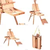 Painting Supplies French Easel Wooden Sketch Box Portable Folding Durable Artist Painters Tripod7926354 Drop Delivery Home Garden Arts Otdfx
