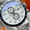 Zegarek zegarków męska marka zegarków importowany automatyczny ruch mechaniczny 43 mm stalowa obudowa Wysokiej jakości zegarki