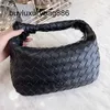 Borsa a mano in vera pelle Botteg Venet Jodies Candy Mini borsa intrecciata annodata a mano con gnocchi nuvola moda donna