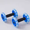 Acessórios AB Wheel Roller Body Push para homem mulher home fitness (azul)