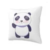 Almohada Panda Throw Cute Animal Nordic Cover Funda de almohada suave