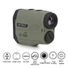 Lazer Rangefinder Avcılık Açık Mekan 1000m 650m Golf Range Bulucu Flaglock Yamaç Ayarlanmış Mesafe Metre Monoküler 240109