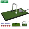 Swing de Golf mettant des outils de pratique de tige dispositif d'entraînement de Swing aides à l'entraînement de Golf tapis de mise de golf balle de Golf avec bâton 240108