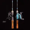 UltraLight Fishing Rod Carbon Fiber SpinningCasting Lure Pole Bait WT 159g Line 36LB Wood Handle Fast Trout Rods 240108