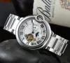 All Subdials Work Mens WOMEN Watch Steel Automatic mechanical TANK watches relogies men relojes Gift WOMENS wristwatches