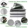 0,32 mm Pe plandeka deszczowa tkanina deszczowa Outdoor Garden Plant Shed Boat Car Truck Canopys Wodoodporne cieniowanie żagla Pet Dog House Cover 240108