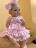 18 tum Bettie Full Body Soft Silicone Girl Reborn Baby Doll med målat livtro hår Bebe Reborn Toys 240108