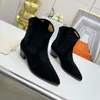 The famous designer highly recommends the classic women's ankle boots, which are a minimalist statement of a pair of boots and interpret versatility size35-40