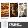 Ta ut containrar Snack Hink Large Popcorn Food Grad Hinks Plastic Bowl Glass Container Fried Chicken