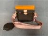 bag clutch shoulder crossbody evening bag Genuine Luxurys leather two detachable pouches removable chain adjustable strap