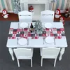 Dekoracja imprezy świąteczna obrus stół stół