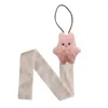 Hårtillbehör Plush Animal Children's Hair Clips Hoops Hanging Strap Bekväm kedja