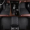 Luxe personnalisé adapté pour 2005-2021 Jeep Wrangler Cherokee Compass Liberty Grand Cherokee Patriot Renegade Tapis de sol de voiture Couleurs 304L