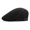 Berets Sboy Chapéus para Homens Flat Caps Ajustável Respirável Irish Cabbie Ivy Driving Hunting Hat Vintage Beret Gorras Para Hombres