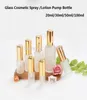 Essence Oil Lotion Pump Bottle Cosmetic Containers Bottle Spray Frosted Glass tomt injektionsflaska 10 ml 15 ml 20 ml 30 ml 100 ml 15pcs15571383