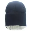 Connectyle meninos meninos garotos quentes Y Trapper Hood Hat Sherpa forrado à prova de vento Balaclava Winter Hats Russian com máscara facial 240108