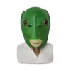 Eraspooky 2020 Masques de tête de poisson vert drôle Cosplay Costume d'Halloween pour adulte Pourim Accessoires de fête de Noël Animal Latex Headgear267o