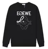 LO4406 Tasarımcı Sweatshirt Erkek Hoodie Street Giyim Büyük Boy Külot Geometrik Desen Nakış Sweatshirts Kadın