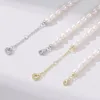 Commercio all'ingrosso a catena con collare di perle in cortocircuito moda e temperamento in argento S925 con collana di perline di miglio