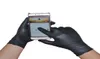 Czarne rękawiczki jednorazowe lateksowe zmywarki do naczyń w kuchni gumowe rękawiczki ogrodowe uniwersalne dla lewej i prawej ręki 4628991