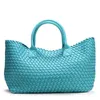 Jodie Bottegaavenetas Bag Woven Women's Bag Tote Big 2024ハンドヘルドワンショルダーライトラグジュアリー大容量野菜バスケットレッド