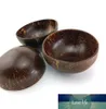 Bol de noix de coco naturel décoration salade de fruits nouilles riz artisanat en bois coquille créative Bowls2011348