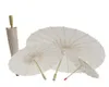 Parapluie en papier de bambou blanc, artisanat en papier huilé, bricolage créatif, peinture vierge, Parasol de mariage pour mariée4336980