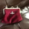 Дизайнеры Vivienne Bag осень/зима Новый ужин мода Saturn Вышитая бархатная булочка Bun Fairy Wond West Empress Dowager Roth Routh Gold Bun