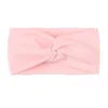 Hair Accessories Baby Headband Spring Summer Soft Elastic Cotton Headbands Solid Color Kids Knit Bands