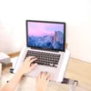 1 Unit Adjustable Folding Laptop Desk Portable for Bed Table Notebook Cooler Fan Stand Computer Lap Office 240109