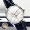 Reloj de hombre caro iwc reloj para hombre marca dieciocho relojes de alta calidad mecánico automático uhren fecha superluminosa relojes correa de cuero montre pilot luxe Q6C6