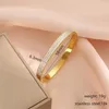 Bracelet Feehow luxe plein cristal zircone pierre charme bracelets pour femme tempérament or/argent couleur métal bracelet bijoux de fête
