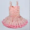 Flickaklänningar europeiska och amerikanska barnkläder Suspender Princess Dress Birthday Gift Tutu Girls 'Puffy D