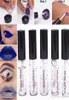 Seksowna metaliczna płynna pomadka Lokta Lip Makeup Waterproof Waterproof warg Kolny plastikowy srebrny proszkowy klej kosmetyczny 4275149