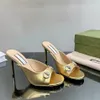 Scivoli di lusso tacchi alti scarpe eleganti donna sandali slingback firmati famose pompe tacco a spillo 8,5 cm scarpe casual da festa C0109