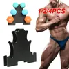 Halters 1/2/4PCS Rack Bracket Holder Stand Dumbbell Home Cross Fit Fitness Training Spier Verstelbare Gym